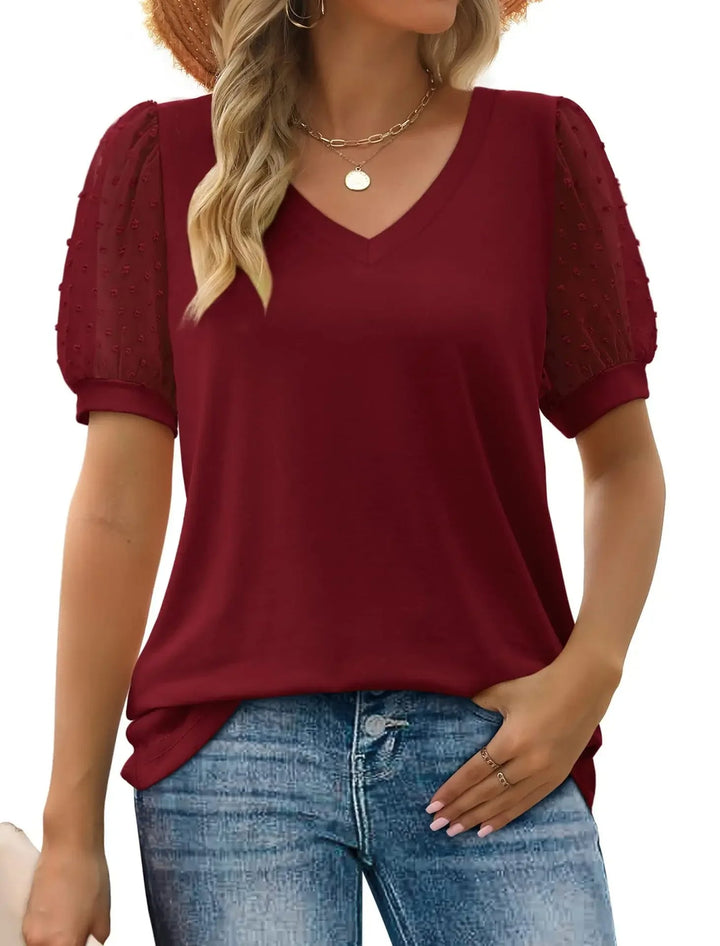 Isla – Casual V-Neck T-Shirt for Women