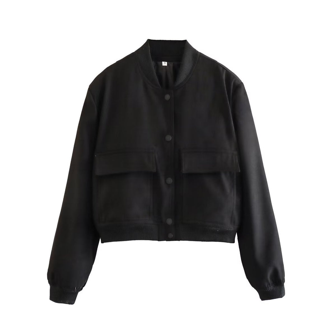 Livia – Cropped Streetstyle Bomber Jacket