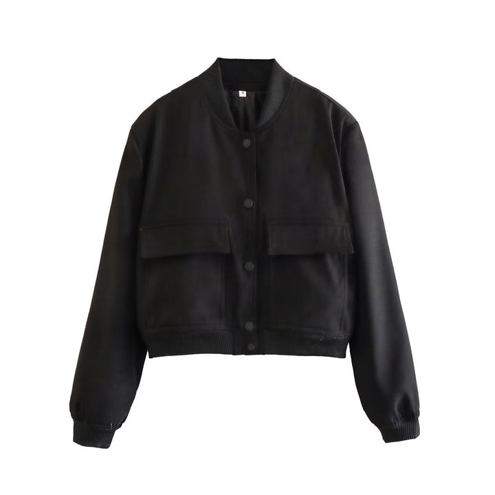 Livia – Cropped Streetstyle Bomber Jacket