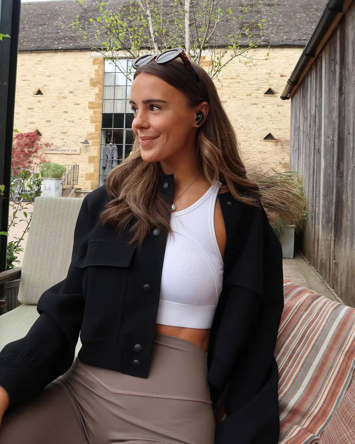 Livia – Cropped Streetstyle Bomber Jacket