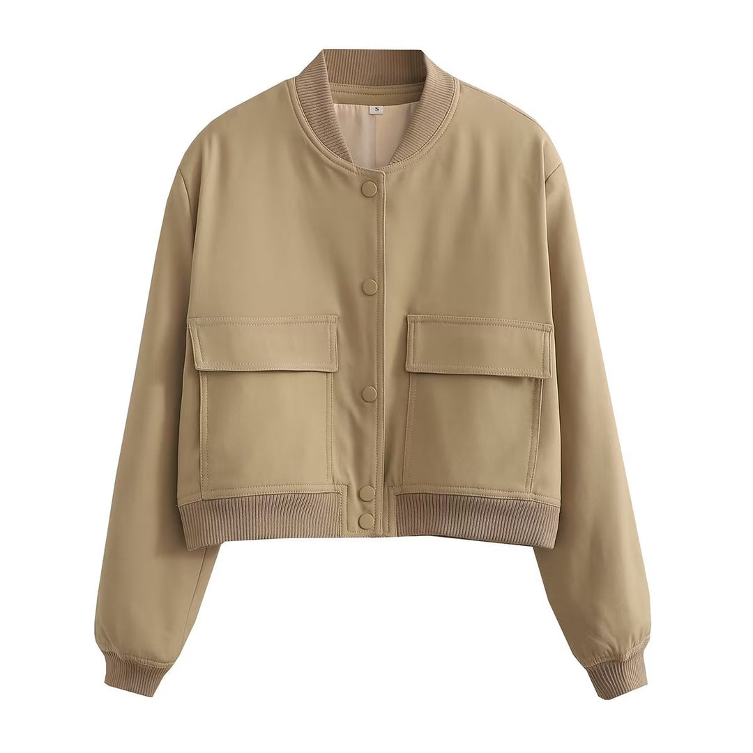 Livia – Cropped Streetstyle Bomber Jacket