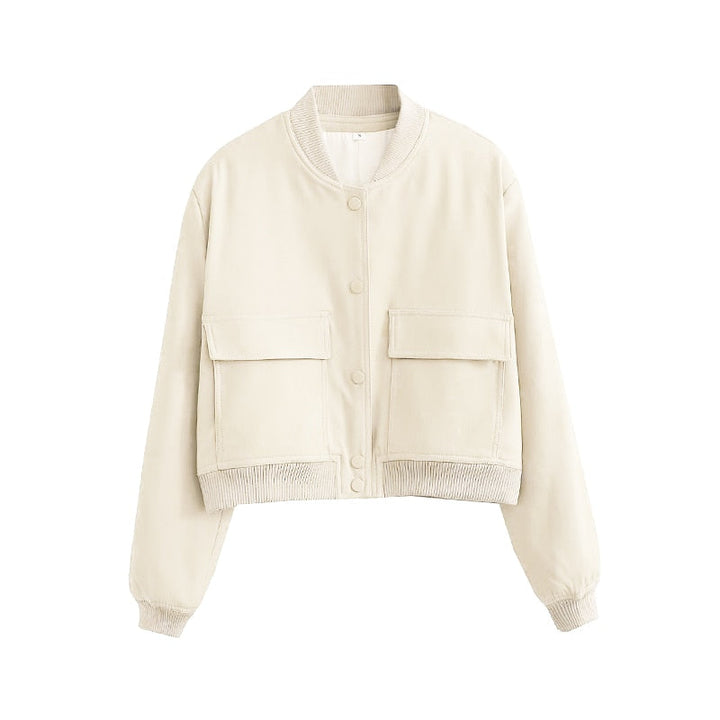 Livia – Cropped Streetstyle Bomber Jacket