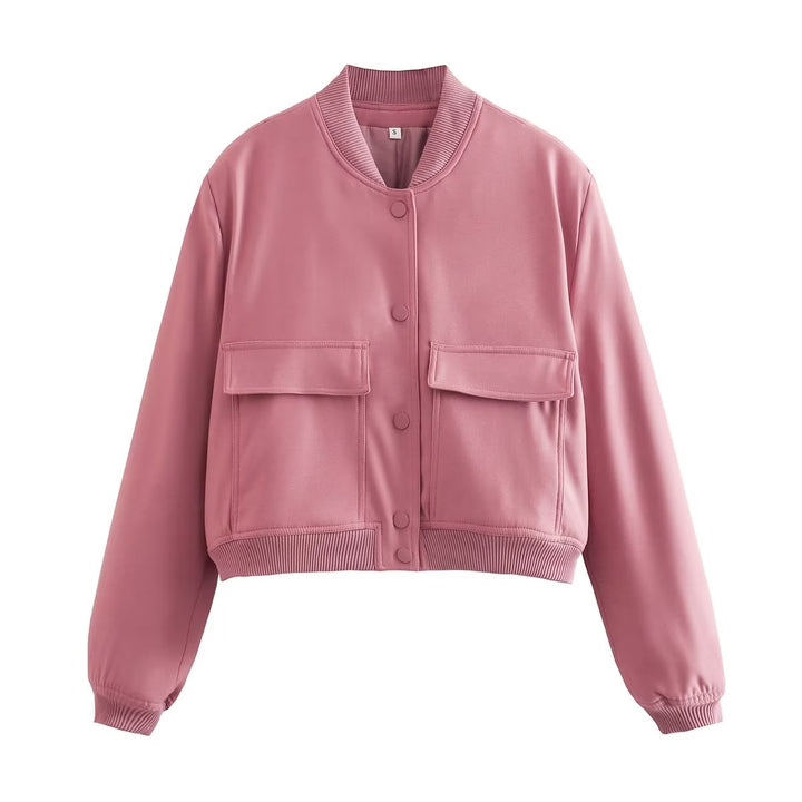 Livia – Cropped Streetstyle Bomber Jacket
