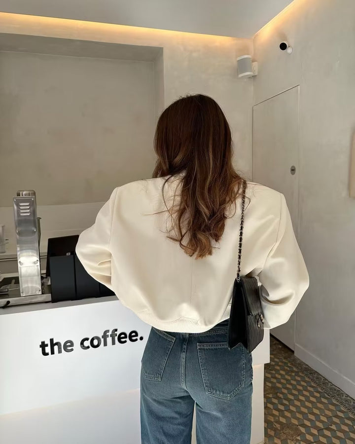 Livia – Cropped Streetstyle Bomber Jacket