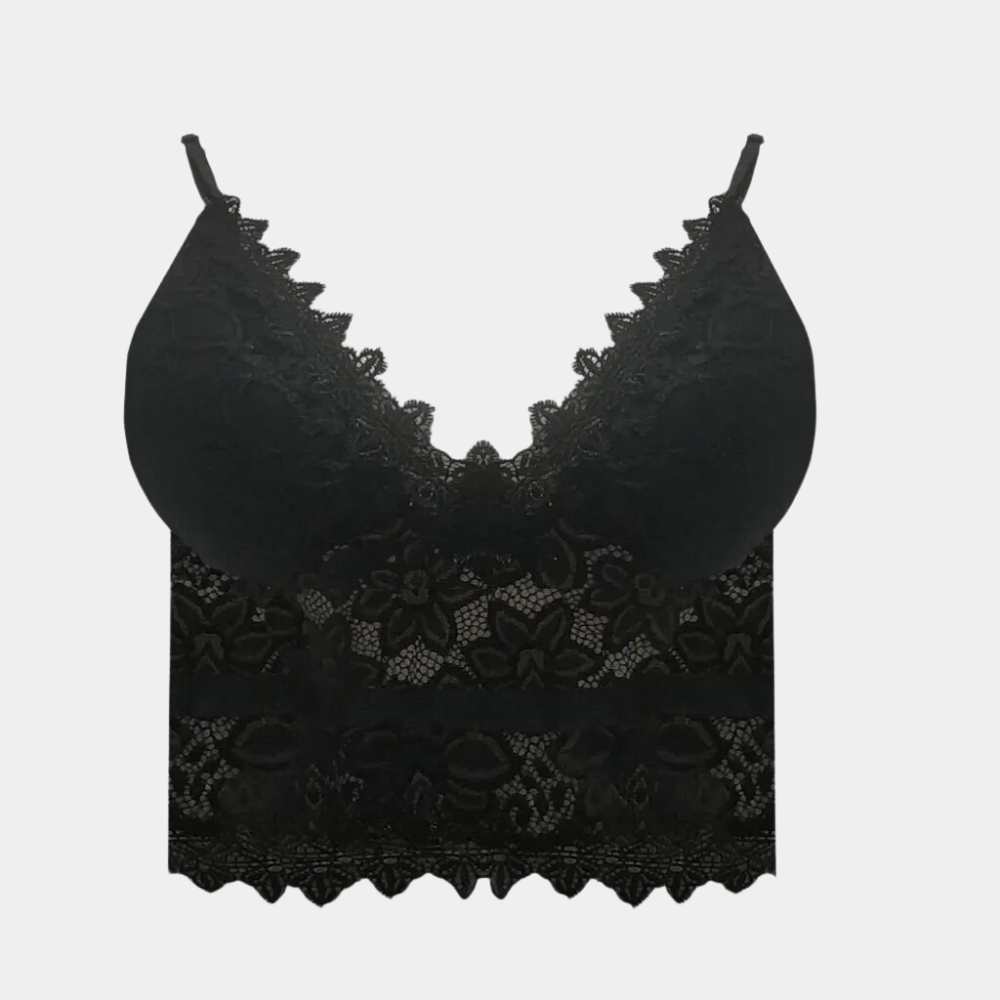 Luna – Lace Bralette Crop Top