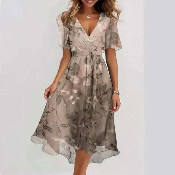 LAYLA – Floral Flowy Midi Dress